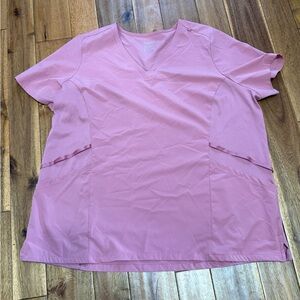 Comfort Fit Scrubs V-Neck Top